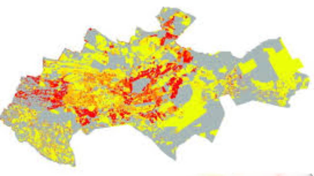 Geo-map of Nairobi City County. PHOTO/COURTESY